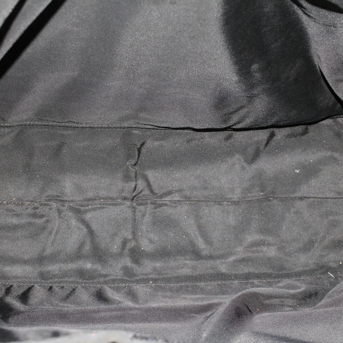 PRADA Tote Bag Nylon Black Auth ar9741