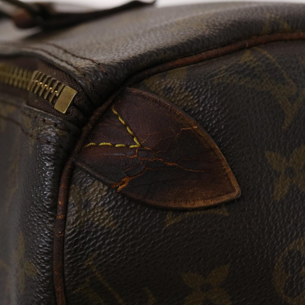 LOUIS VUITTON Monogram Speedy 30 Hand Bag M41526 LV Auth ar9768