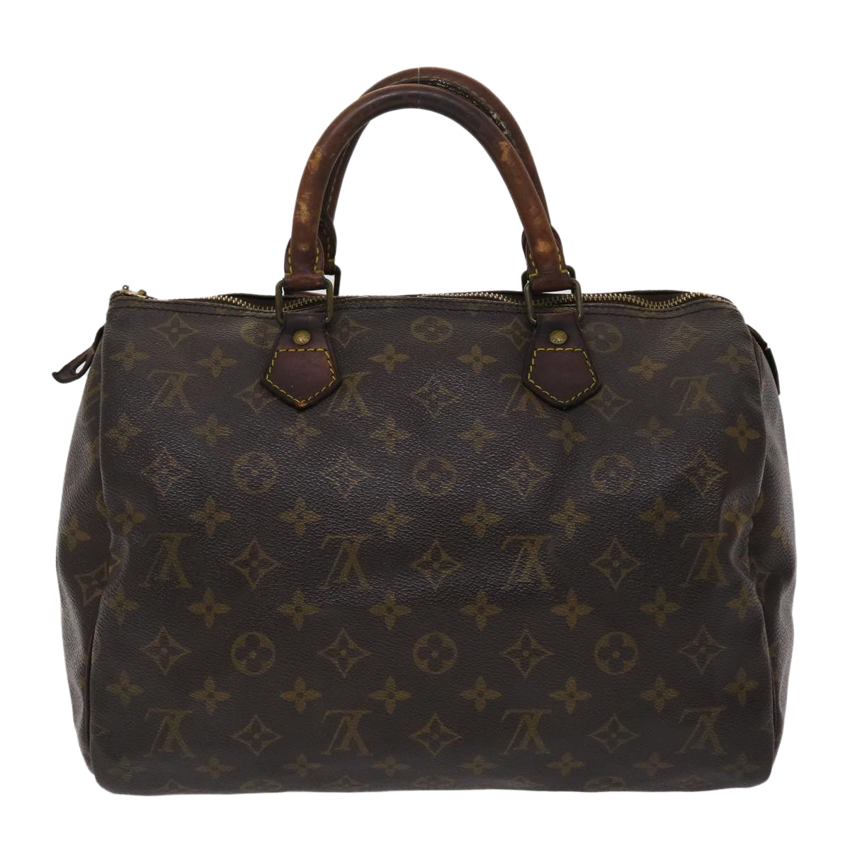 LOUIS VUITTON Monogram Speedy 30 Hand Bag M41526 LV Auth ar9768 - 0