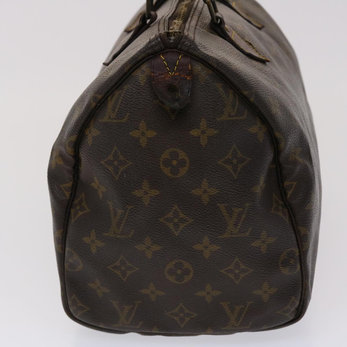 LOUIS VUITTON Monogram Speedy 30 Hand Bag M41526 LV Auth ar9768