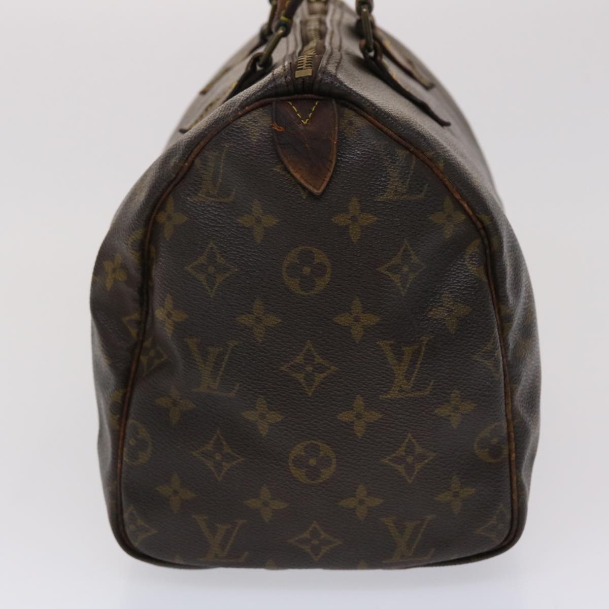 LOUIS VUITTON Monogram Speedy 30 Hand Bag M41526 LV Auth ar9768