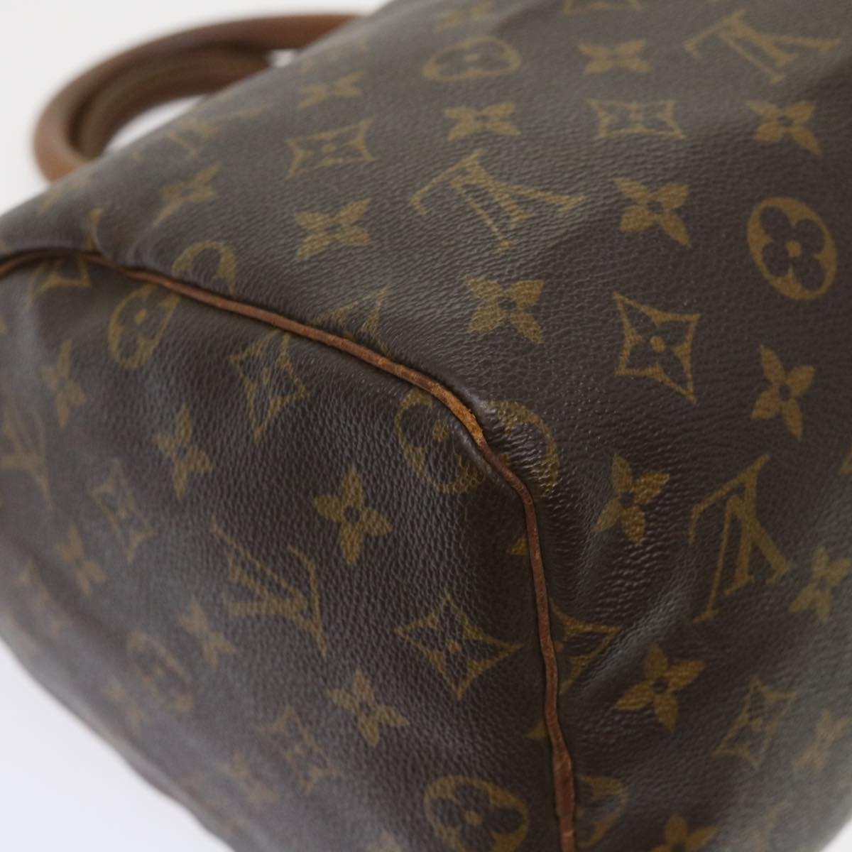 LOUIS VUITTON Monogram Speedy 30 Hand Bag M41526 LV Auth ar9769