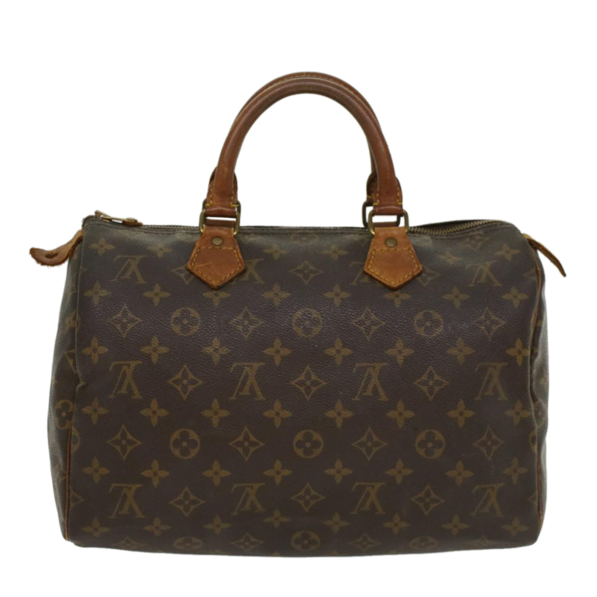 LOUIS VUITTON Monogram Speedy 30 Hand Bag M41526 LV Auth ar9769 - 0