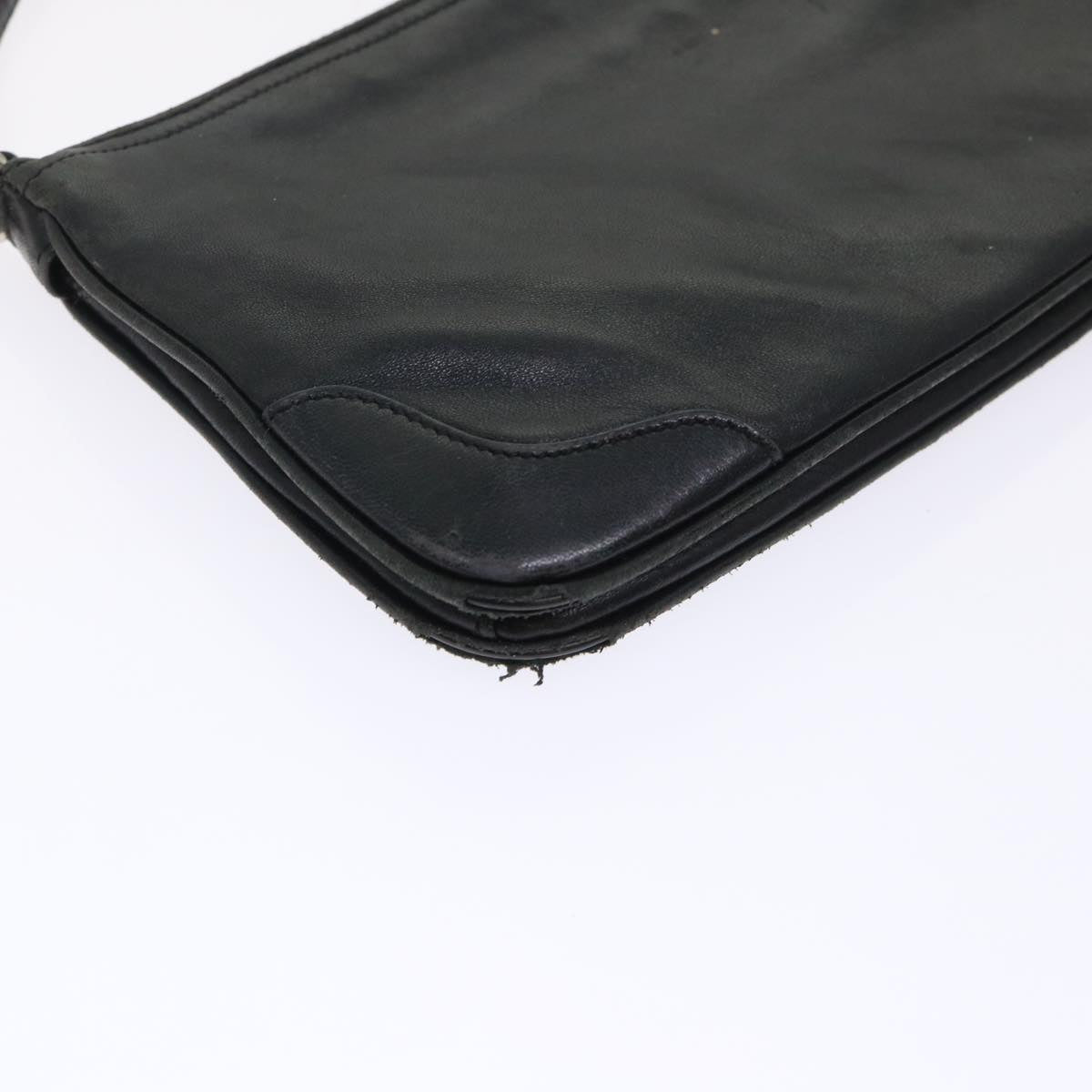 Coach Shoulder Bag Nylon Leather 3Set Black Beige pink Auth ar9793