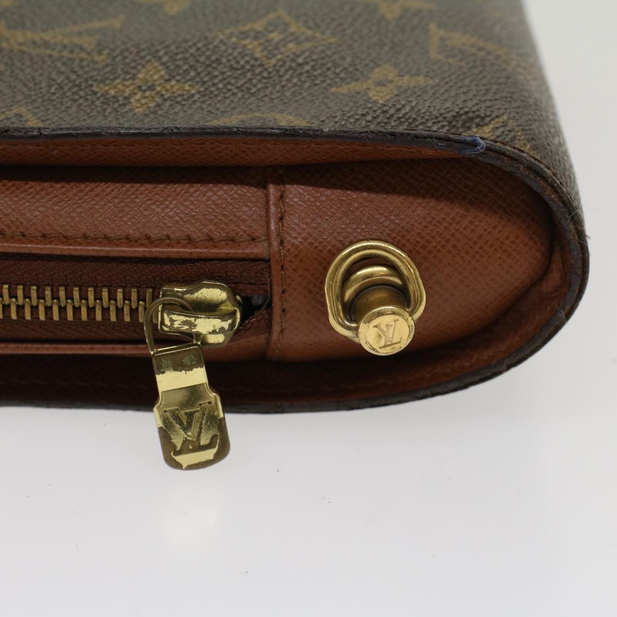 LOUIS VUITTON Monogram Orsay Clutch Bag M51790 LV Auth ar9803B