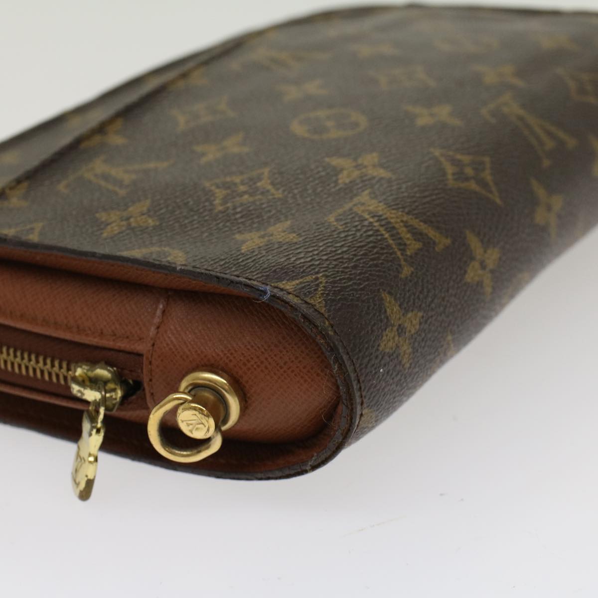 LOUIS VUITTON Monogram Orsay Clutch Bag M51790 LV Auth ar9803B