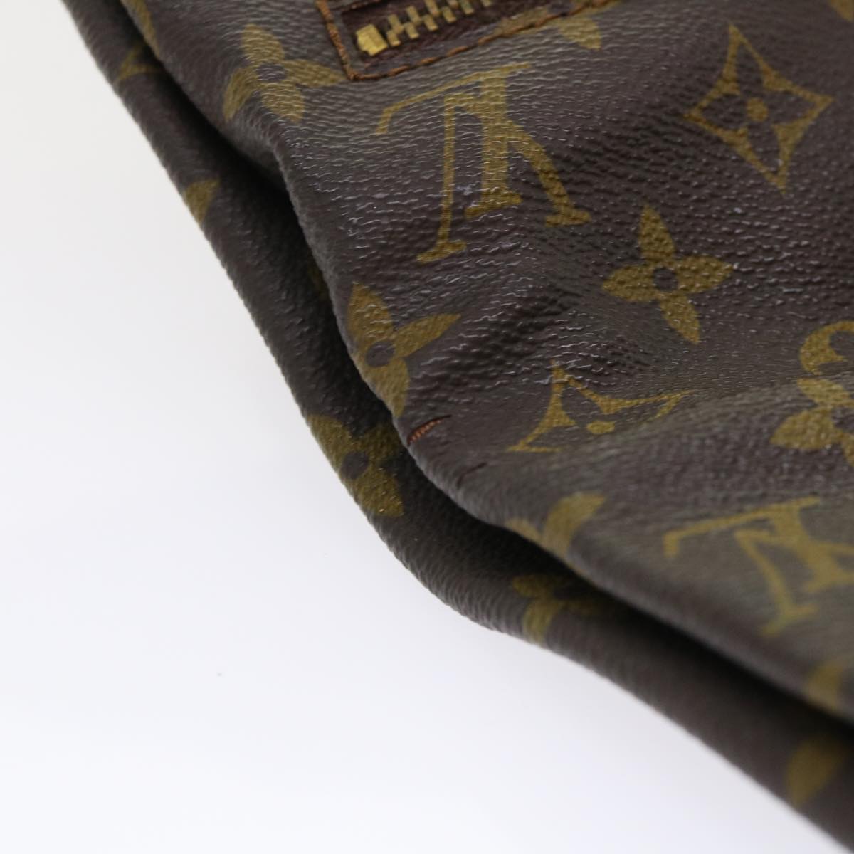 LOUIS VUITTON Monogram Pochette Priant Clutch Bag M51805 LV Auth ar9807B