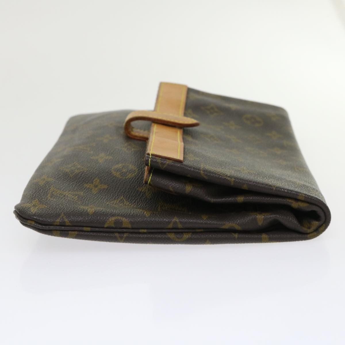 LOUIS VUITTON Monogram Pochette Priant Clutch Bag M51805 LV Auth ar9807B