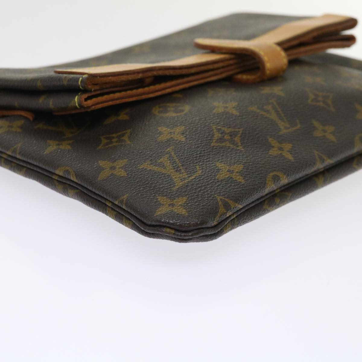 LOUIS VUITTON Monogram Pochette Priant Clutch Bag M51805 LV Auth ar9807B