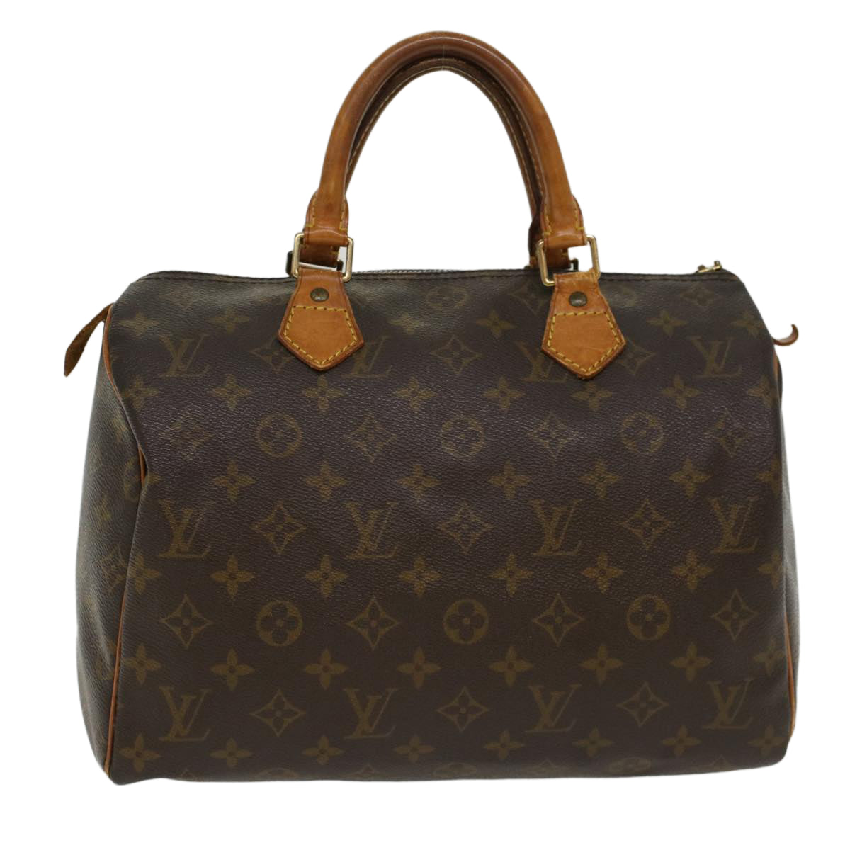 LOUIS VUITTON Monogram Speedy 30 Hand Bag M41526 LV Auth ar9819