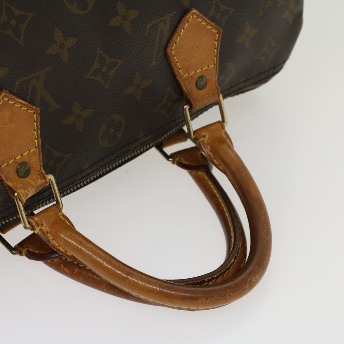 LOUIS VUITTON Monogram Speedy 30 Hand Bag M41526 LV Auth ar9819