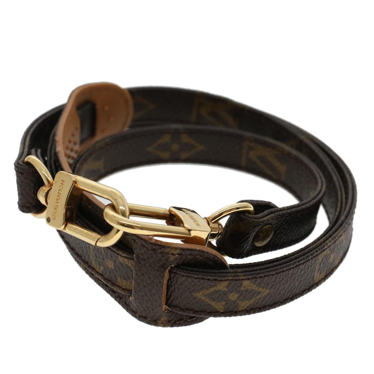 LOUIS VUITTON Monogram Shoulder Strap 35.4"" LV Auth ar9828 - 0