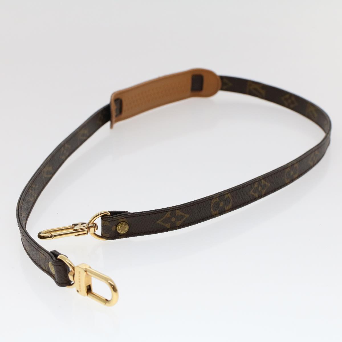 LOUIS VUITTON Monogram Shoulder Strap 35.4"" LV Auth ar9828