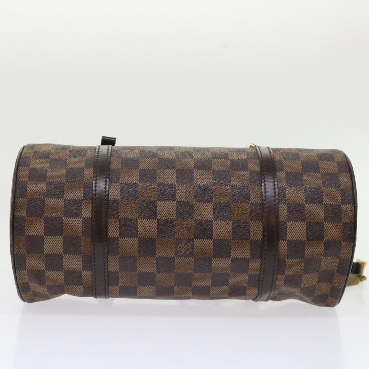 LOUIS VUITTON Damier Ebene Papillon 30 Hand Bag N51303 LV Auth ar9842