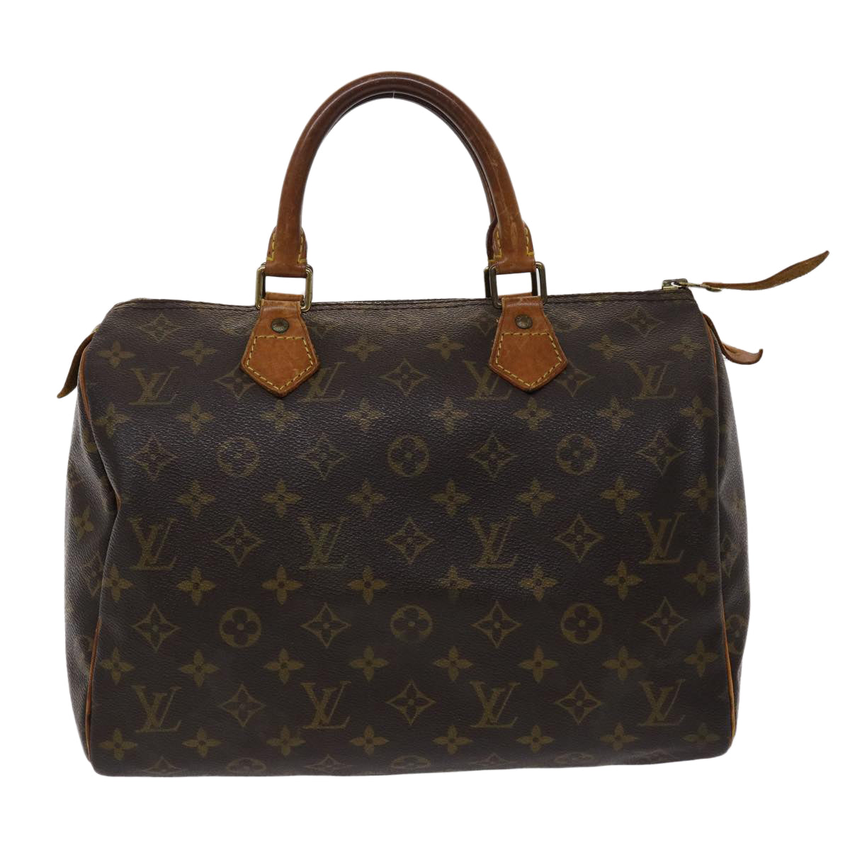 LOUIS VUITTON Monogram Speedy 30 Hand Bag M41526 LV Auth ar9863B