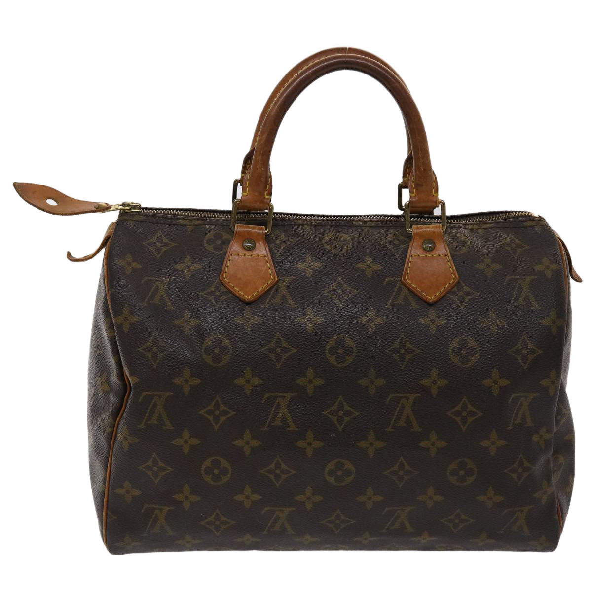 LOUIS VUITTON Monogram Speedy 30 Hand Bag M41526 LV Auth ar9863B