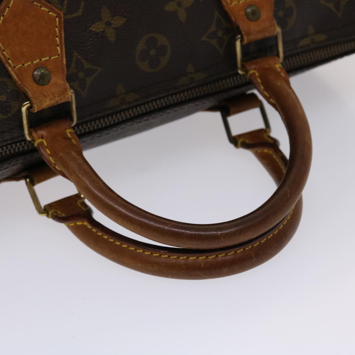 LOUIS VUITTON Monogram Speedy 30 Hand Bag M41526 LV Auth ar9863B