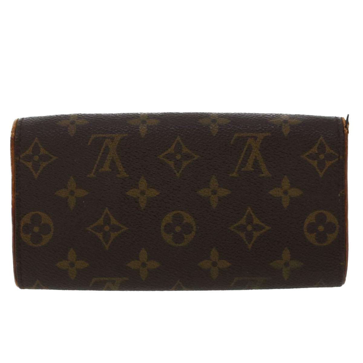 LOUIS VUITTON Monogram Pochette Twin PM Shoulder Bag M51854 LV Auth ar9870B