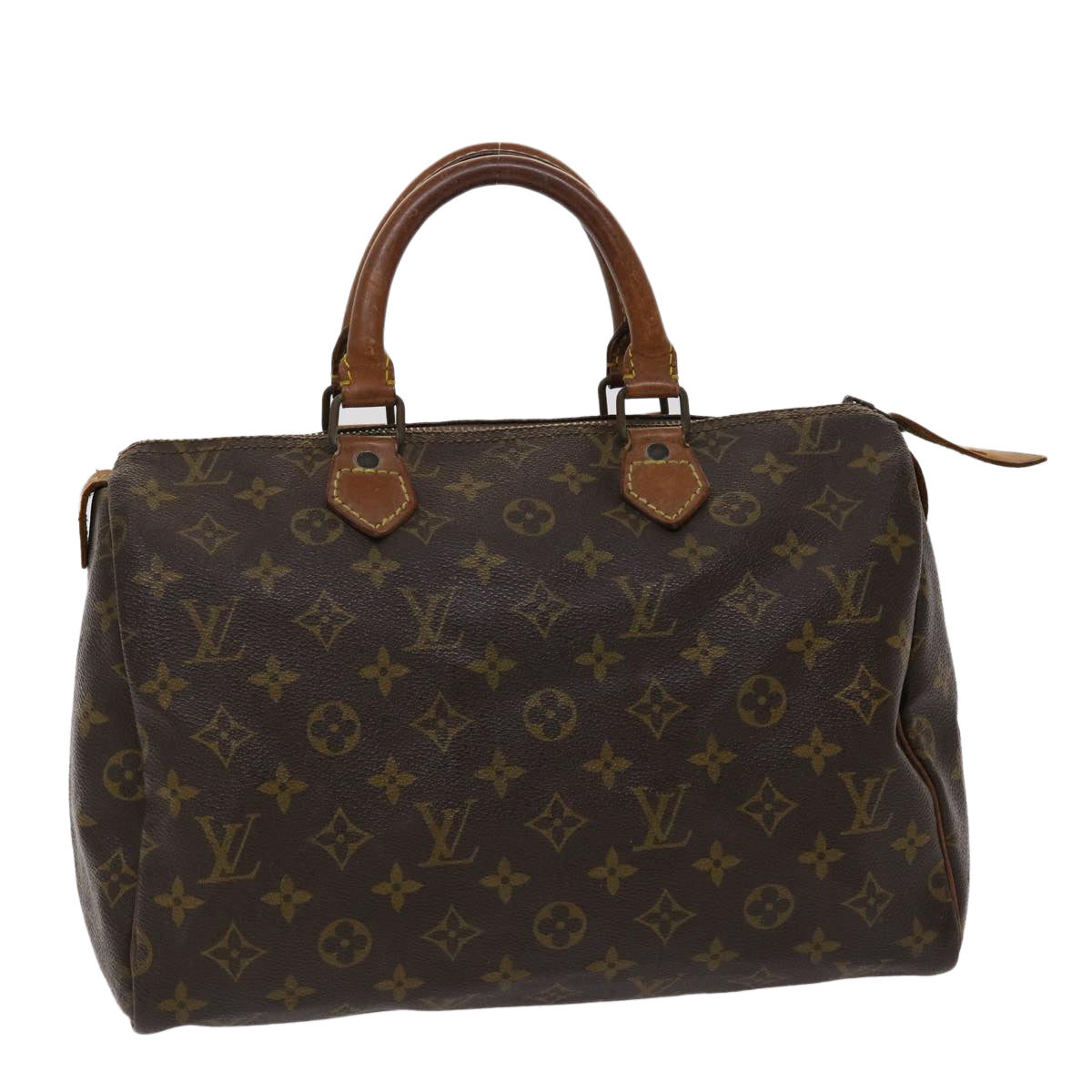 LOUIS VUITTON Monogram Speedy 30 Hand Bag Vintage M41526 LV Auth ar9871B