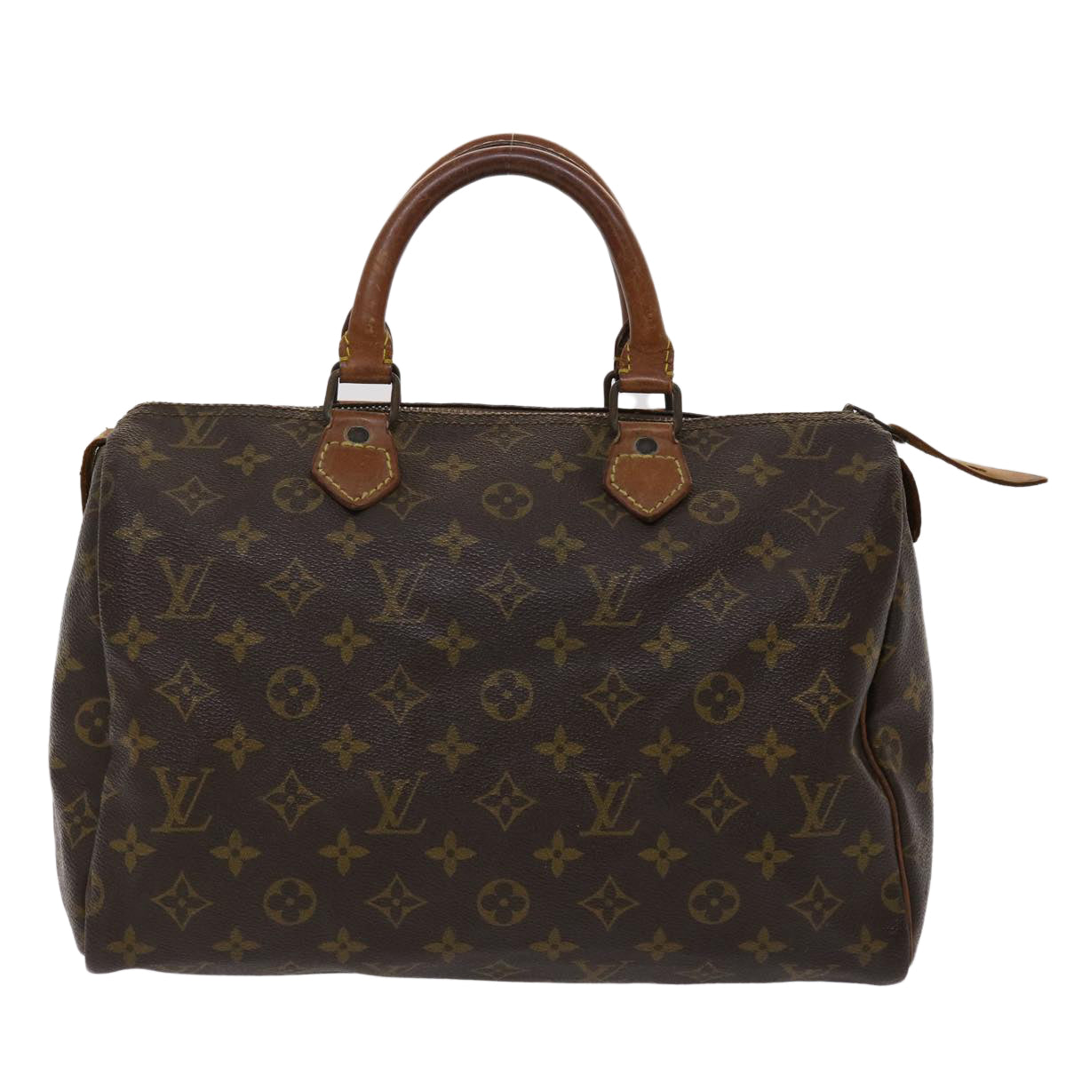 LOUIS VUITTON Monogram Speedy 30 Hand Bag Vintage M41526 LV Auth ar9871B