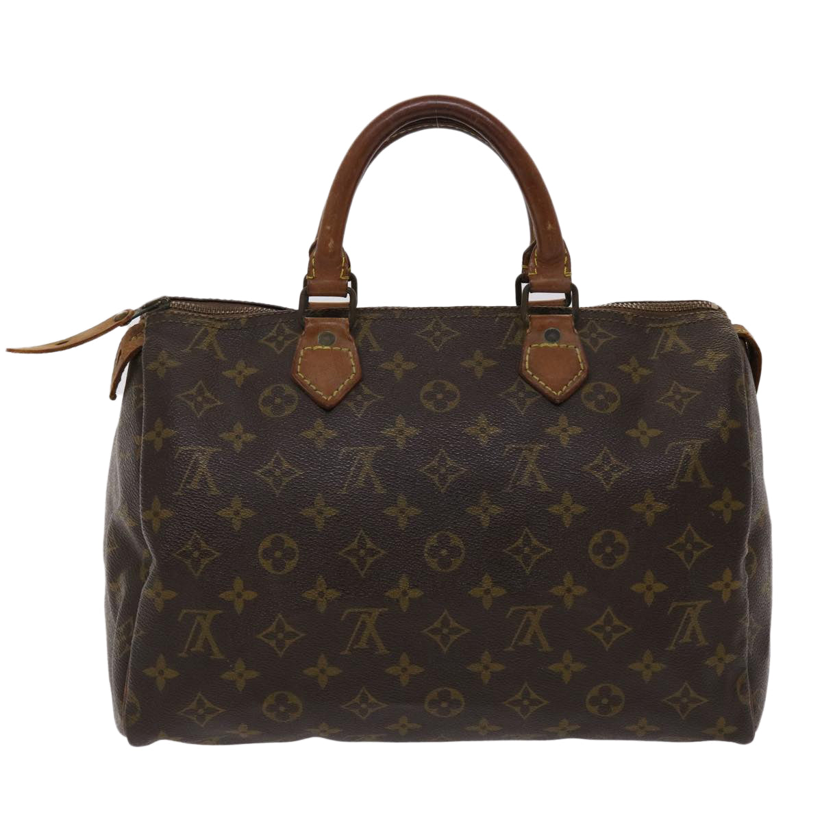 LOUIS VUITTON Monogram Speedy 30 Hand Bag Vintage M41526 LV Auth ar9871B - 0