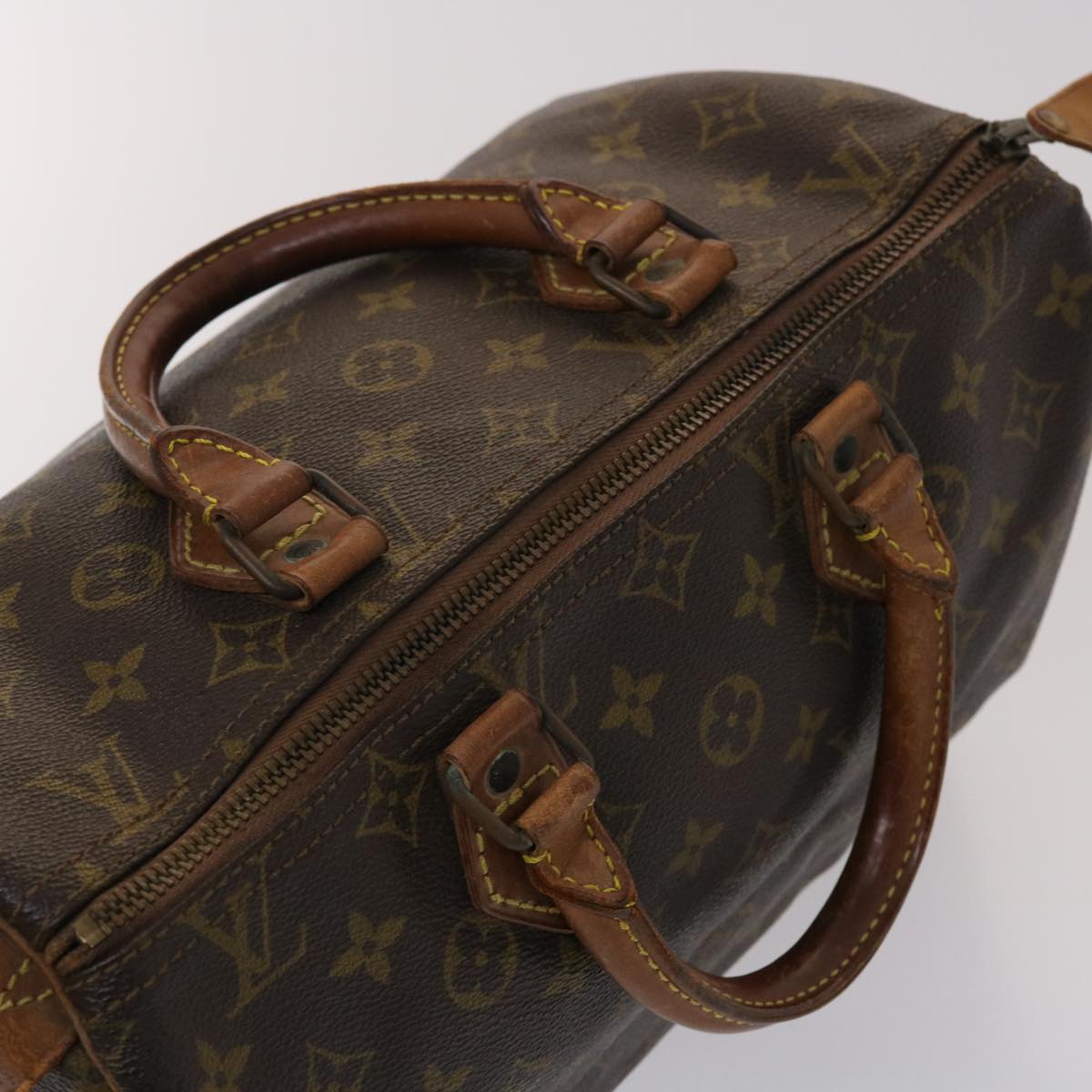 LOUIS VUITTON Monogram Speedy 30 Hand Bag Vintage M41526 LV Auth ar9871B