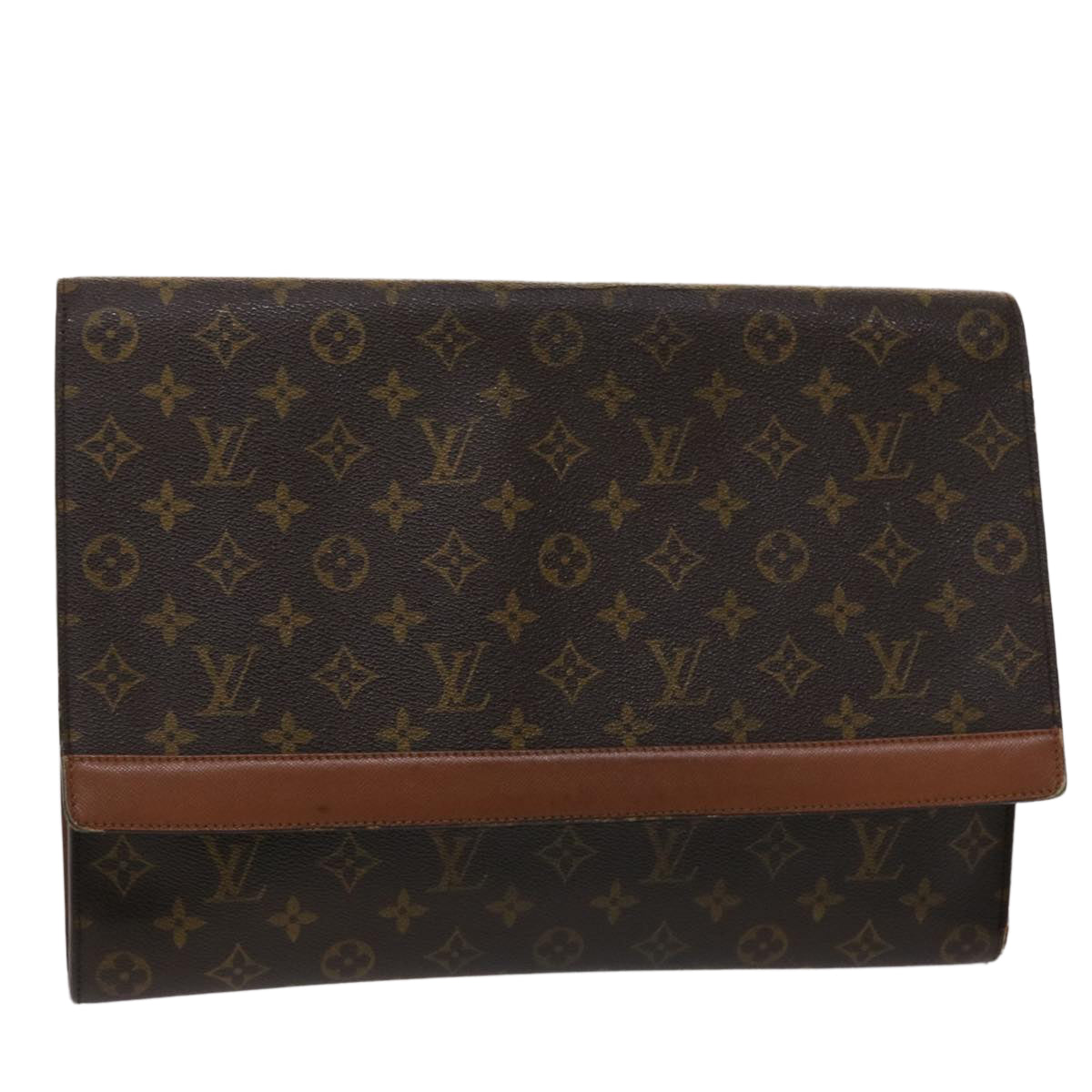 LOUIS VUITTON Monogram Porte Envelope Clutch Bag M51801 LV Auth ar9873B