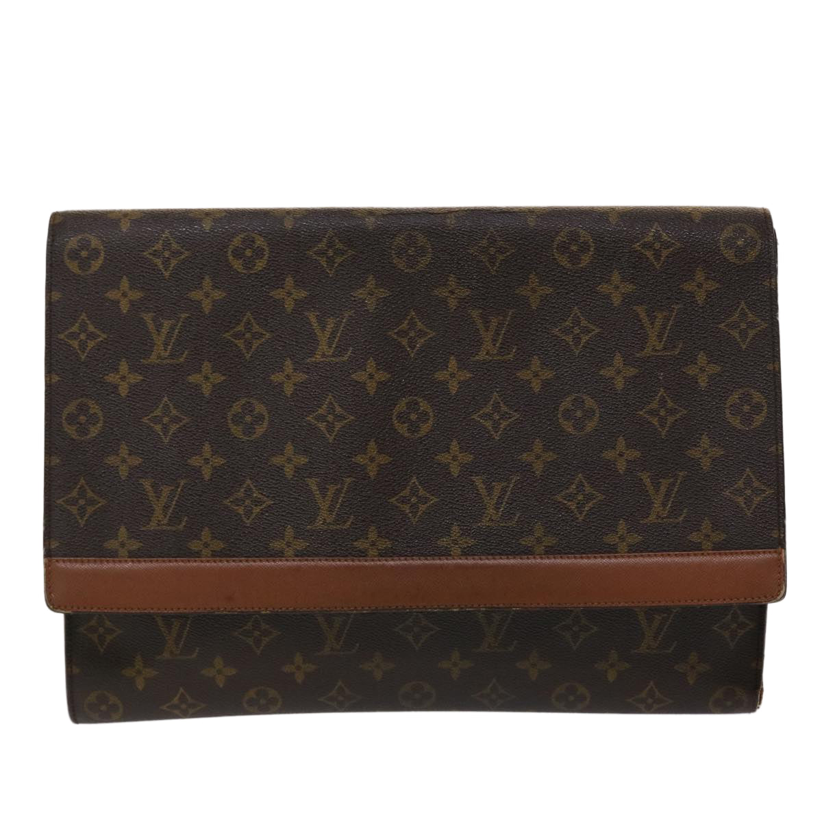 LOUIS VUITTON Monogram Porte Envelope Clutch Bag M51801 LV Auth ar9873B