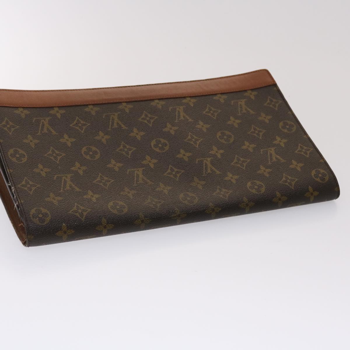 LOUIS VUITTON Monogram Porte Envelope Clutch Bag M51801 LV Auth ar9873B