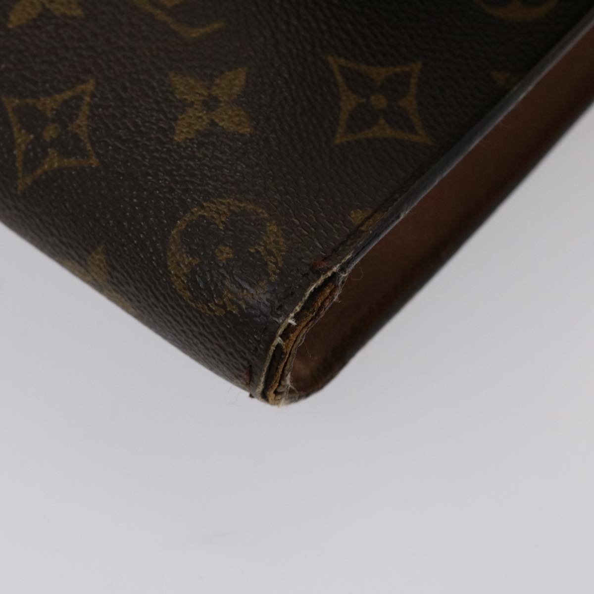 LOUIS VUITTON Monogram Porte Envelope Clutch Bag M51801 LV Auth ar9873B