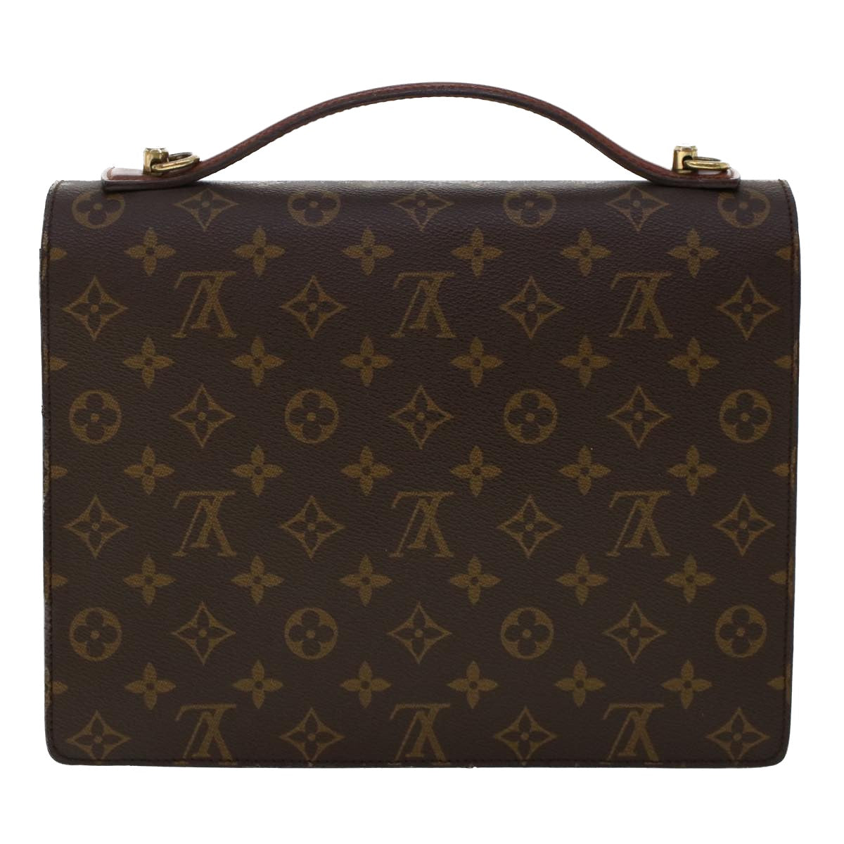 LOUIS VUITTON Monogram Monceau 28 Hand Bag 2way M51185 LV Auth ar9880B - 0