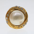 CHANEL Earring Gold Tone CC Auth ar9890B-13