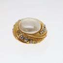 CHANEL Earring Gold Tone CC Auth ar9890B-8