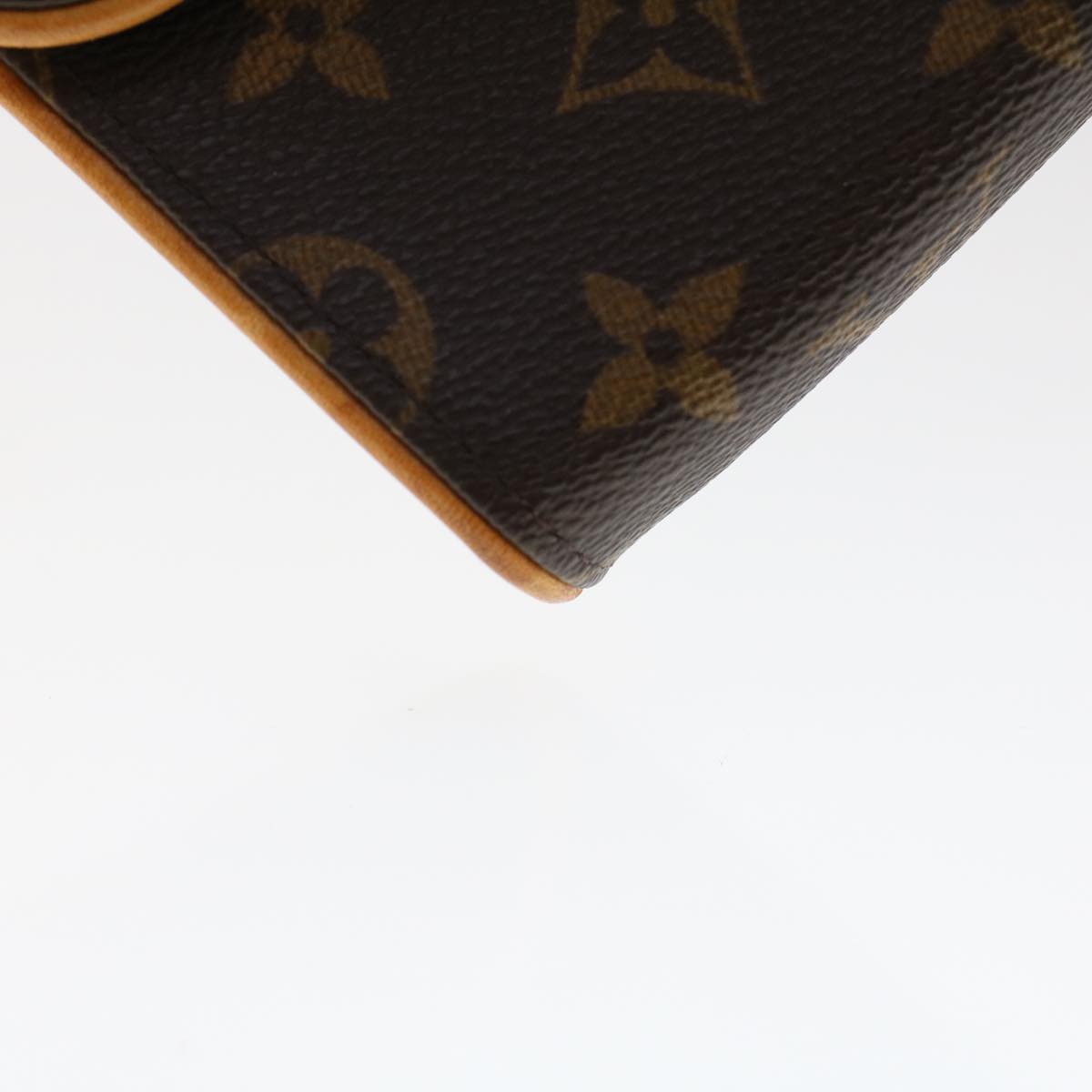 LOUIS VUITTON Monogram Pochette Florentine Waist bag M51855 LV Auth ar9909B