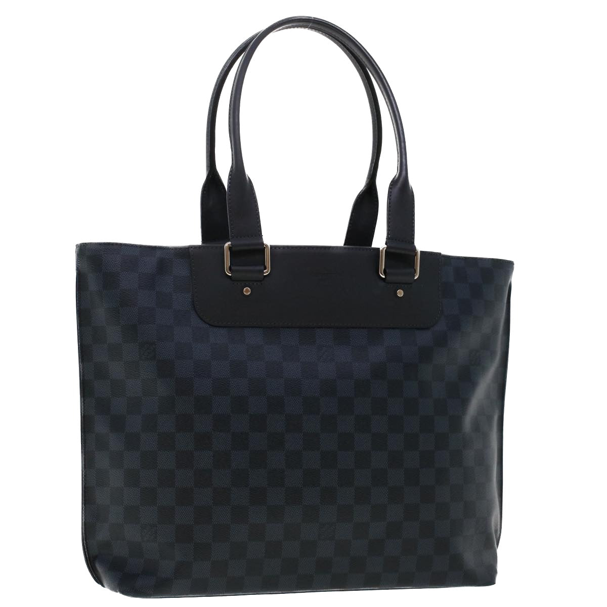 LOUIS VUITTON Damier Cobalt Cabavayage Hand Bag N41397 LV Auth ar9915B