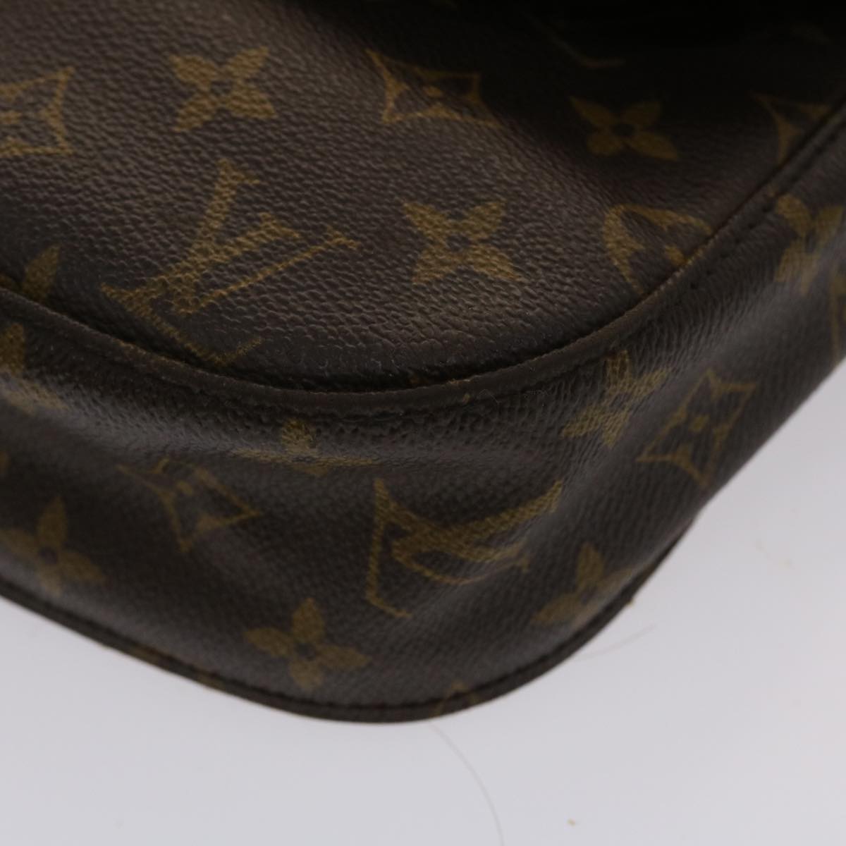 LOUIS VUITTON Monogram Saint Cloud GM Shoulder Bag M51242 LV Auth ar9925