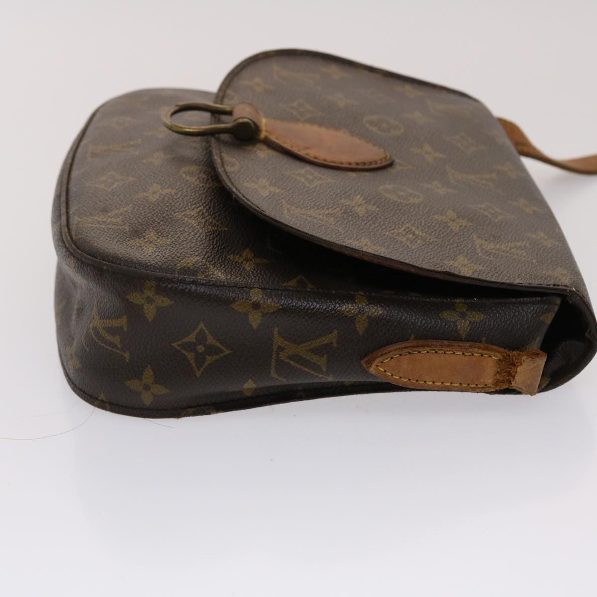 LOUIS VUITTON Monogram Saint Cloud GM Shoulder Bag M51242 LV Auth ar9925