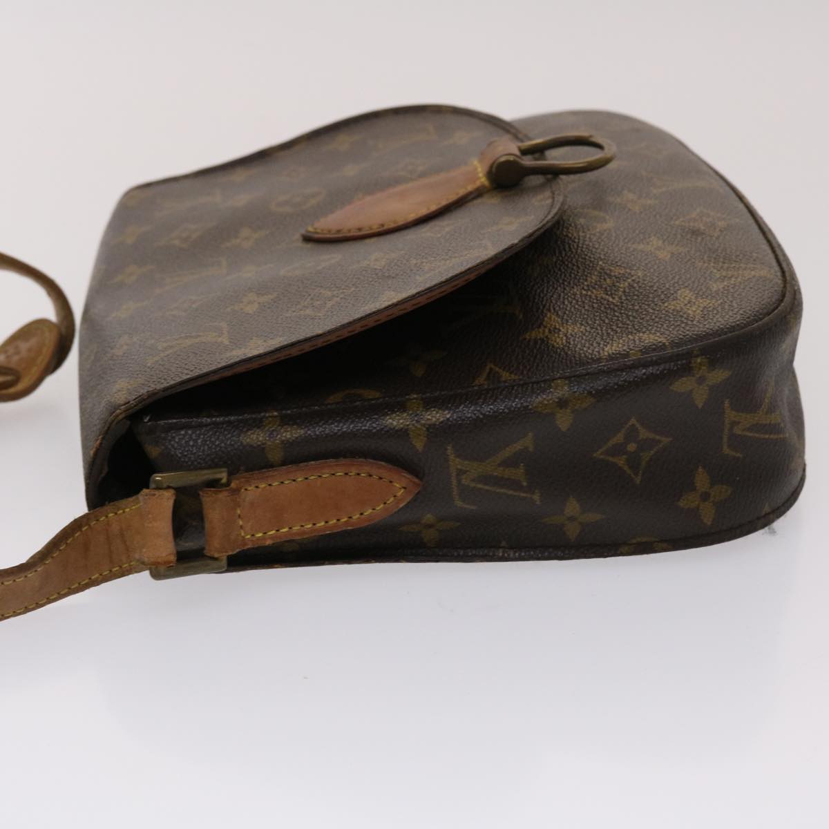 LOUIS VUITTON Monogram Saint Cloud GM Shoulder Bag M51242 LV Auth ar9925