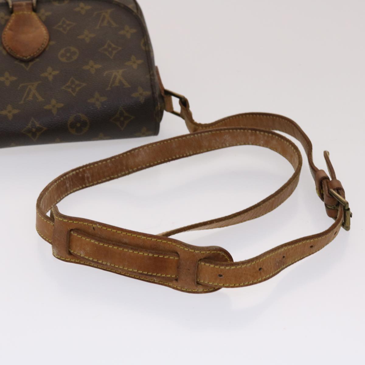 LOUIS VUITTON Monogram Saint Cloud GM Shoulder Bag M51242 LV Auth ar9925