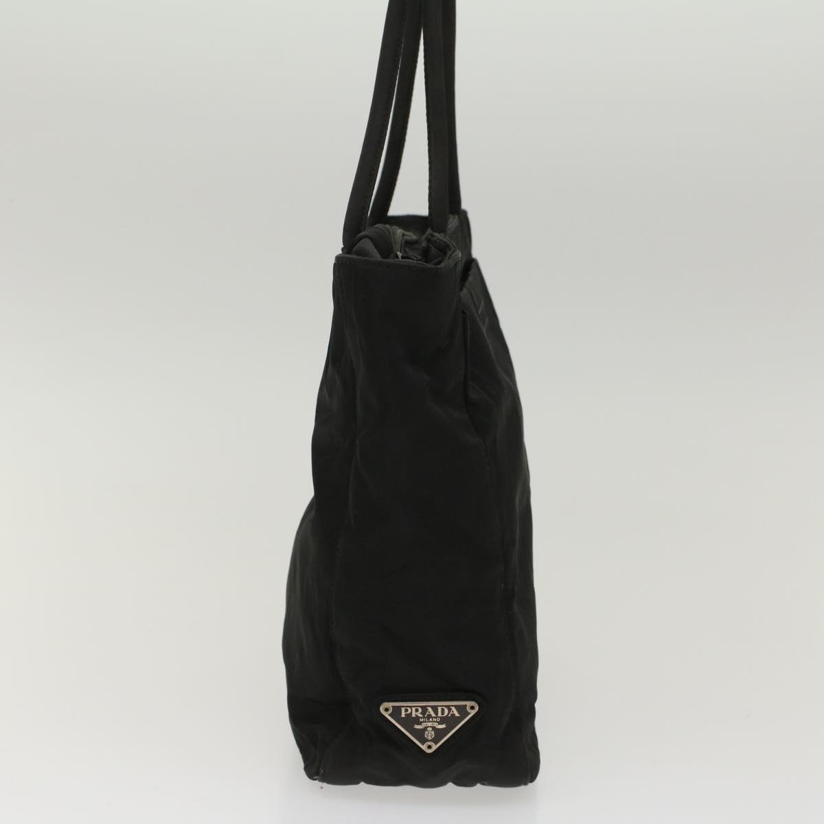 PRADA Hand Bag Nylon Black Auth ar9961