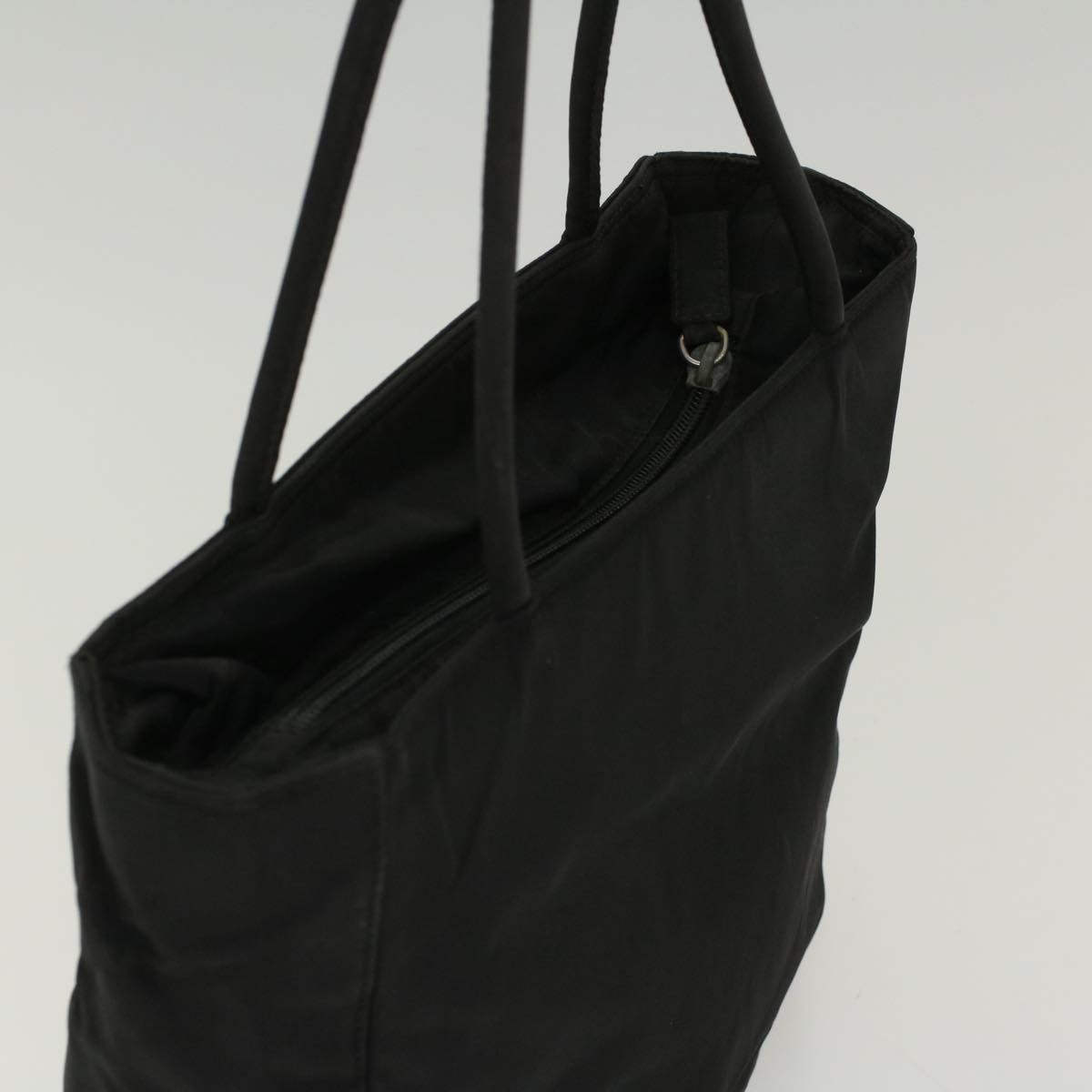PRADA Hand Bag Nylon Black Auth ar9961
