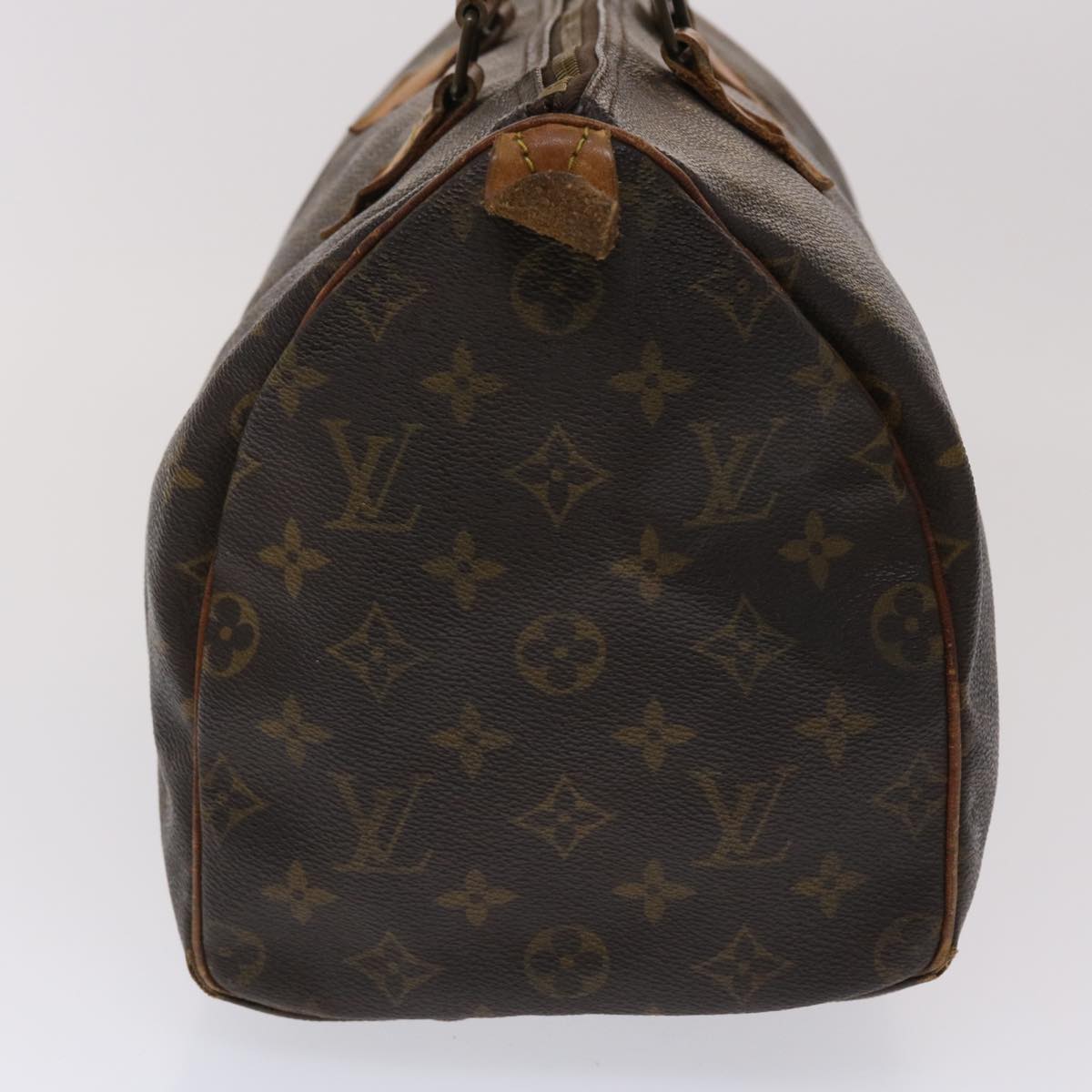 LOUIS VUITTON Monogram Speedy 30 Hand Bag M41526 LV Auth ar9962