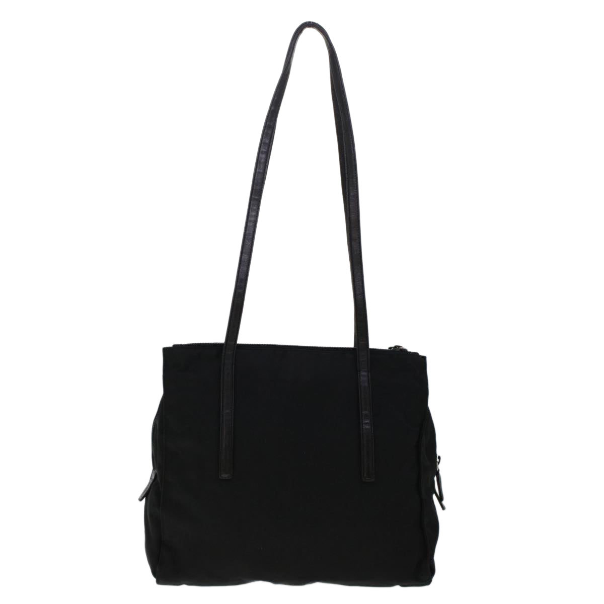 PRADA Shoulder Bag Nylon Black Auth ar9970 - 0