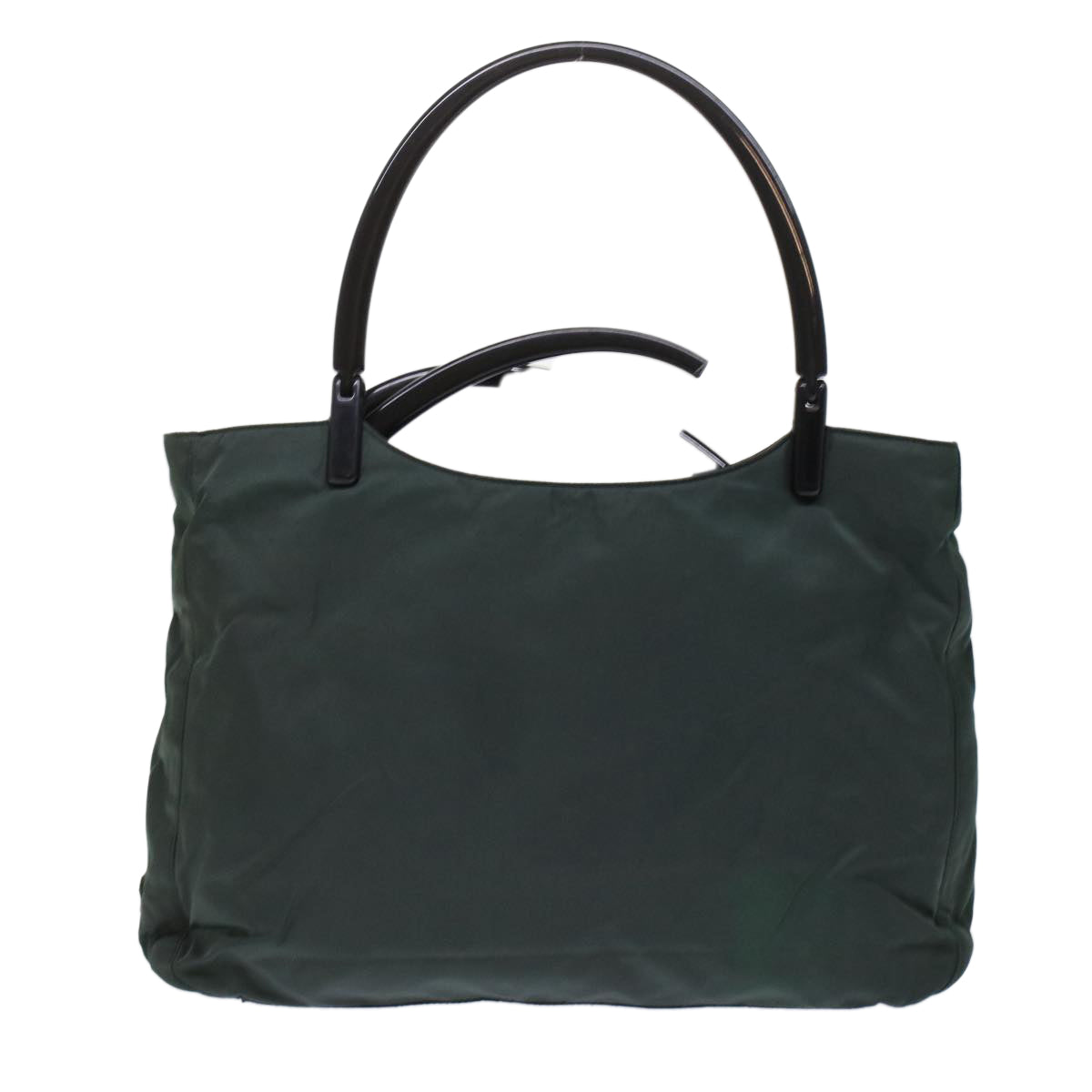 PRADA Shoulder Bag Nylon Green Auth ar9981