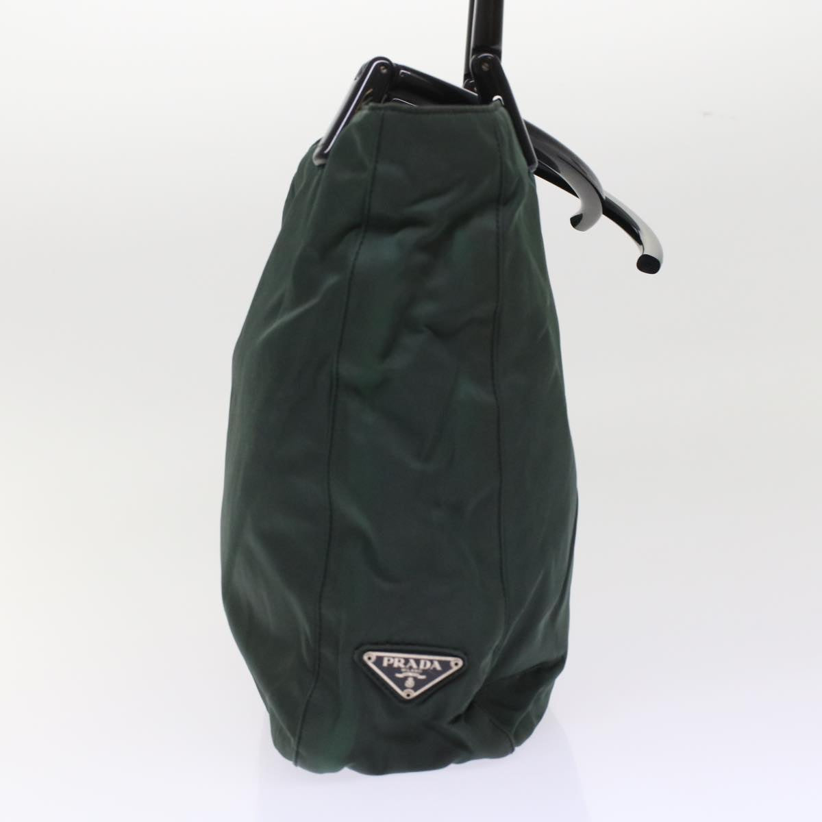 PRADA Shoulder Bag Nylon Green Auth ar9981