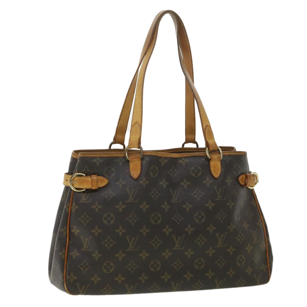 LOUIS VUITTON Monogram Batignolles Horizontal Tote Bag M51154 LV Auth B091