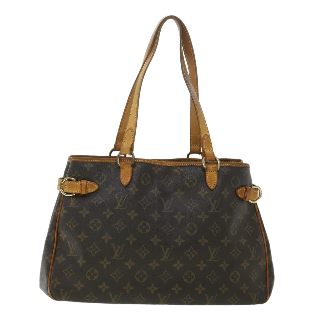 LOUIS VUITTON Monogram Batignolles Horizontal Tote Bag M51154 LV Auth B091