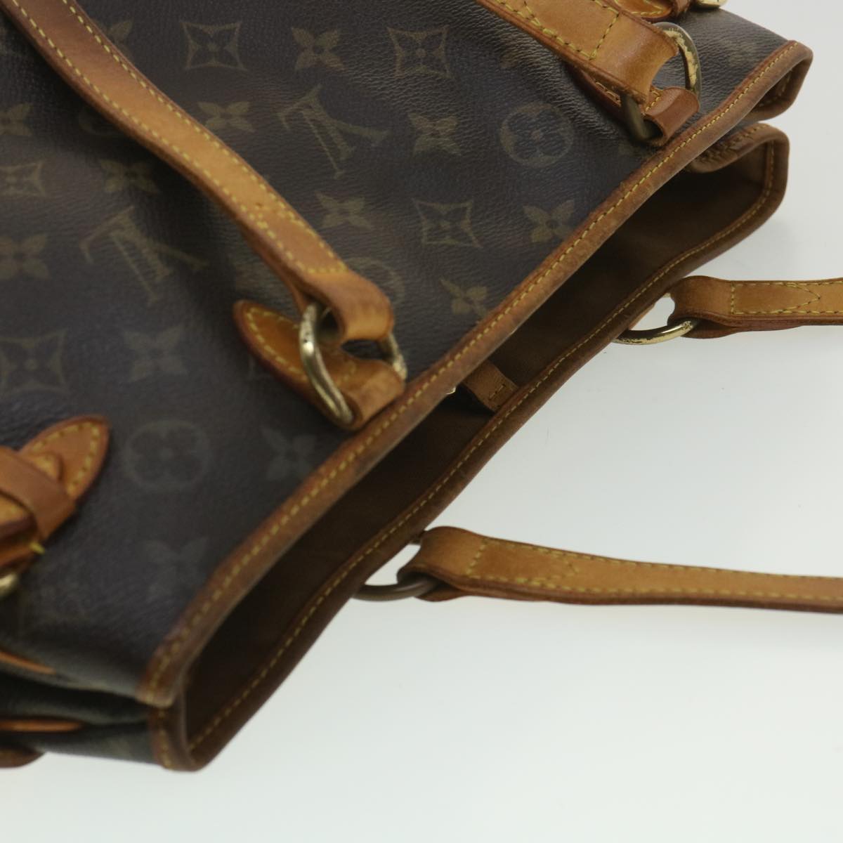 LOUIS VUITTON Monogram Batignolles Horizontal Tote Bag M51154 LV Auth B091