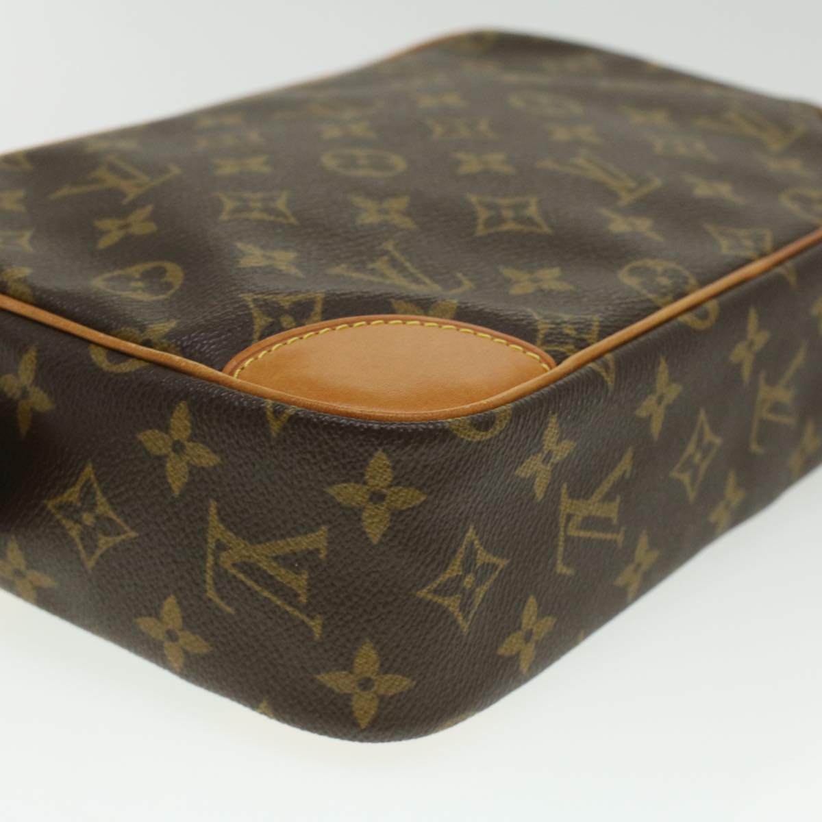 LOUIS VUITTON Monogram Compiegne 28 Clutch Bag M51845 LV Auth B092