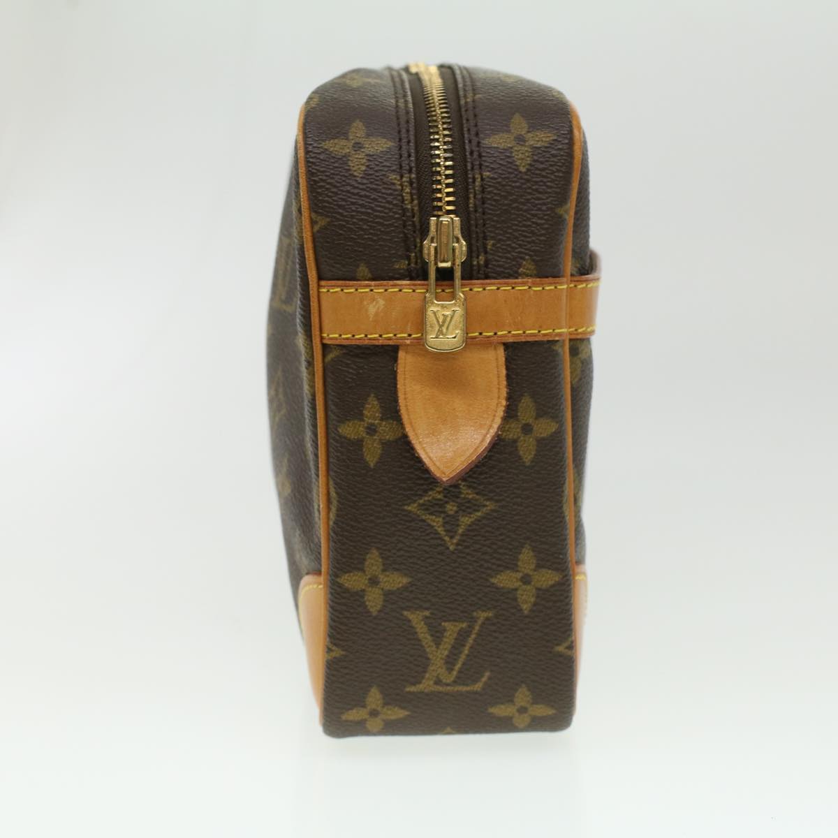 LOUIS VUITTON Monogram Compiegne 28 Clutch Bag M51845 LV Auth B092